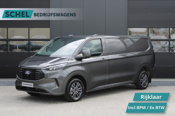 Ford Transit Custom 320 2.0 TDCI L2H1 Limited 170pk - Adaptive Cruise - Stuurwiel verwarmd - Draadloos laden - Blind spot - Navigatie - Camera - Rij