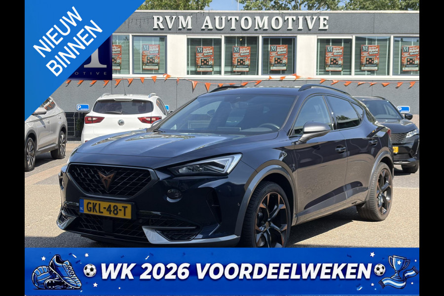 CUPRA Formentor 1.4 e-Hybrid VZ Copper Edition VAN €29.900,- NU VOOR SLECHTS €28.440,- Uw LENTEVOORDEEL €1.460,-| CUPRA KNOPPEN| ELEK. ACHTERKLEP | MEMORY STOEL|  ACHTERUITRIJCAMERA | ADAPT. CRUISE CONTROL | STOEL + STUURVERWARMING| RIJKLAARPRIJS INCL. 12 MND BOVAG GARANTIE