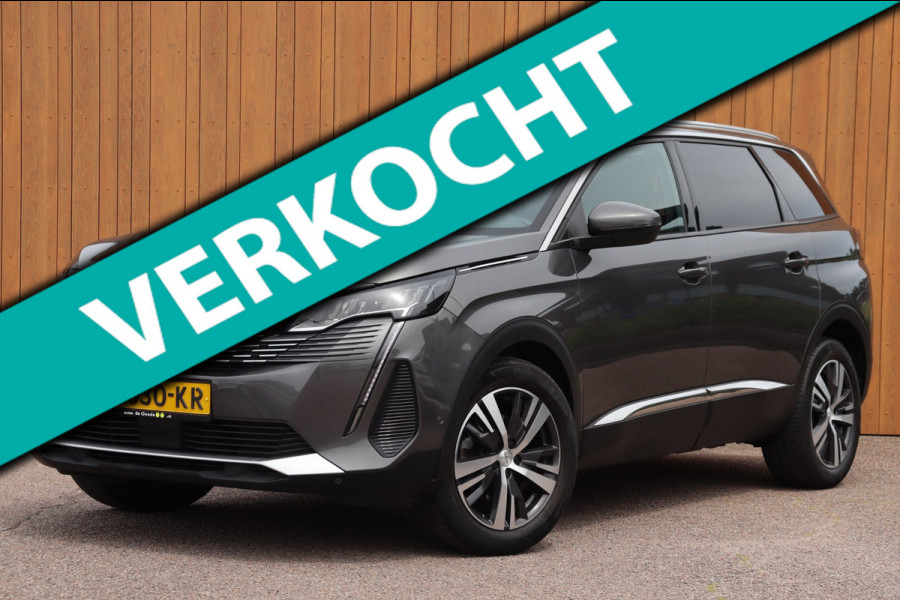 Peugeot 5008 1.2 PureTech Blue Lease Allure org.NL trekhaak camera's el.klep stoel.verw Carplay LED