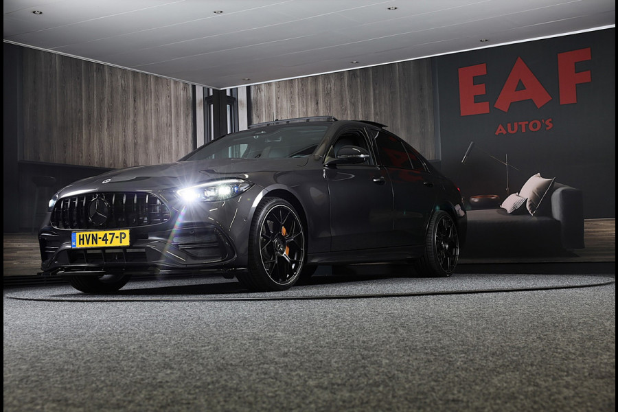 Mercedes-Benz C-Klasse 300 e AMG 63 Look / Head Up / 360 Camera / Acc / Lane Assist / BURMESTER / Elek Stoelen / Memory / Pano