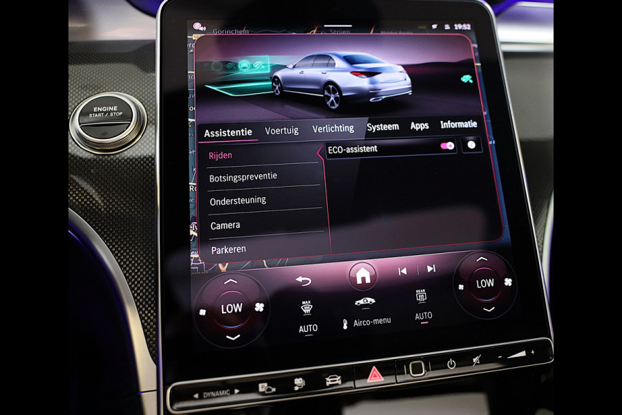 Mercedes-Benz C-Klasse 300 e AMG 63 Look / Head Up / 360 Camera / Acc / Lane Assist / BURMESTER / Elek Stoelen / Memory / Pano