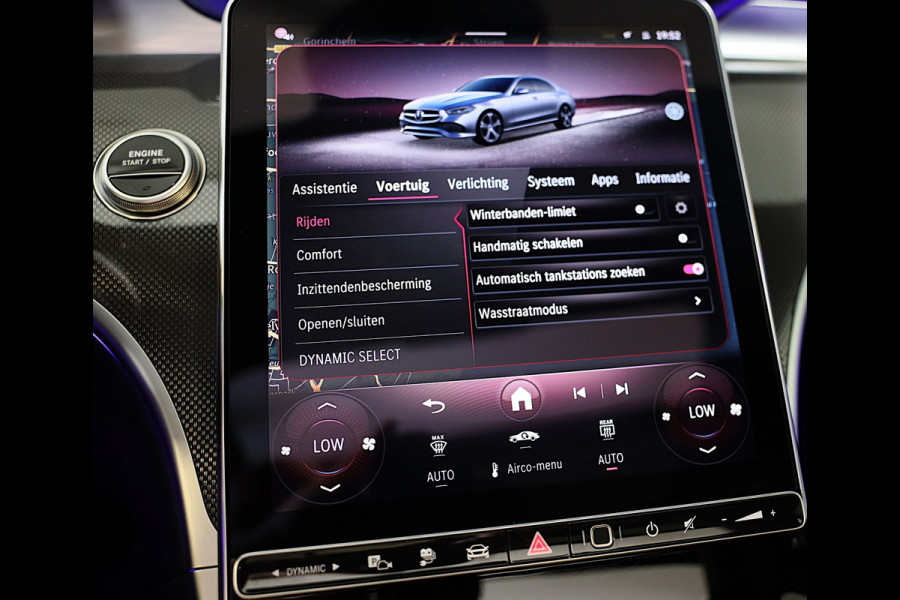 Mercedes-Benz C-Klasse 300 e AMG 63 Look / Head Up / 360 Camera / Acc / Lane Assist / BURMESTER / Elek Stoelen / Memory / Pano