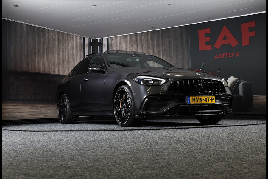 Mercedes-Benz C-Klasse 300 e AMG 63 Look / Head Up / 360 Camera / Acc / Lane Assist / BURMESTER / Elek Stoelen / Memory / Pano