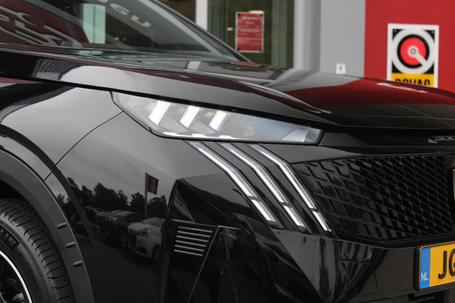 Peugeot 3008 1.2 Hybrid 145PK AUTOMAAT GT | PANORAMA SCHUIF/KANTEL DAK MET CLEAN CABIN | 360° VISION & DRIVE ASSIST PLUS PACK: ANTI DIEFSTAL ALARM MET SUPERVERGRENDELING/VISEOPARK 360° HD CAMERA'S/BUITENSPIEGELS MET KANTELFUNCTIE/DRIVE ASSIST 2.0 (SEMI AUTONOOM RIJDEN)/LANE POSITIONING ASSIST/SEMI AUTOMATED LANE CHANGE ASSIST/REAR CROSS TRAFFIC ALERT/DODEHOEK DETECTIE | ALCANTARA EXECUTIVE INTERIOR: BEKLEDING ALCANTARA/KUNSTLEDER AFGEWERKT MET STIKSELS/AGR BESTUUDERSSTOEL EN PASSAGIERSSTOEL ELEKTRISCH VERSTELBAAR MET GEHEUGENFUNCTIE OP DE BESTUUDERSSTOEL/VERWARMBARE VOORSTOELEN MET