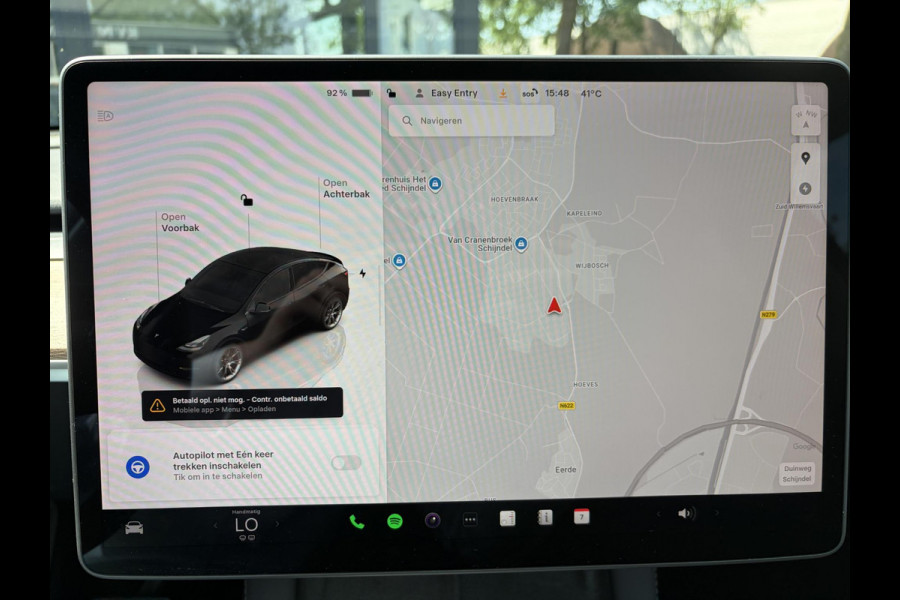 Tesla Model Y Long Range AWD 75 kWh SOH 95% | TESLA FABRIEKSGARANTIE TOT 2028/ 80.000KM! | FABRIEKSGARANTIE OP ACCU & AANDRIJFLIJN TOT 2032 OF 192.000 KM | BTW VERREKENBAAR