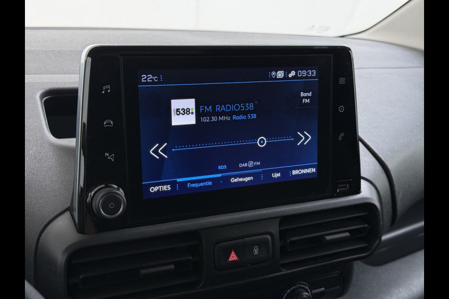 Peugeot Partner 1.2 PureTech BENZINE, EX LEASE AIRCO, Navigatie, CRUISE CONTROL