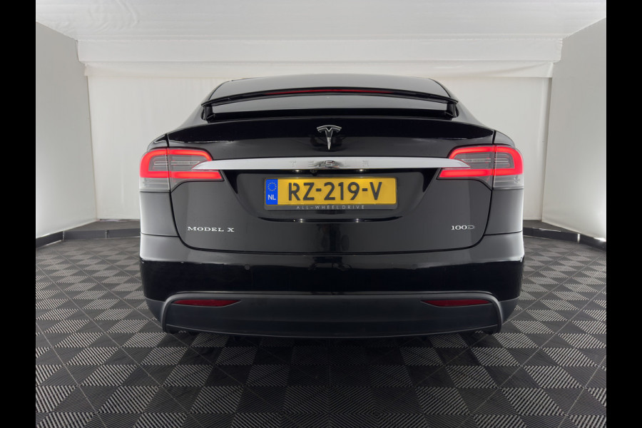 Tesla Model X 100D [ 6-Pers. ] [3-Fase-11kW] {SoH-81%} Aut. *PANO-WINDOW | AUTO-PILOT | LEATHER-FABRIC | NAVI-FULLMAP | FULL-LED | AIR-SUSPENSION | DIGI-COCKPIT | CCS-FASTLOADER | KEYLESS | DAB+ | HEATED-SPORTSEATS | PRIVACY-GLASS | 20"ALU*