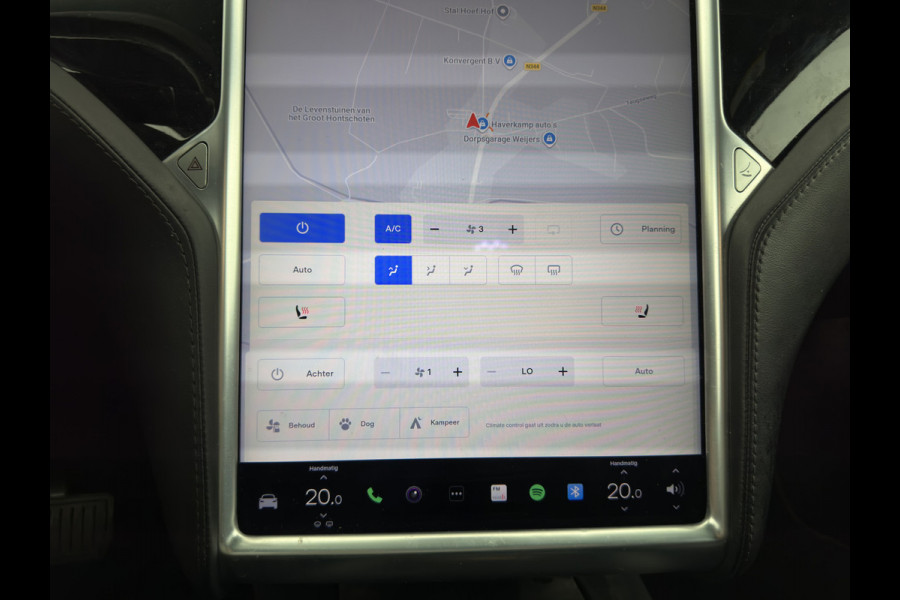 Tesla Model X 100D [ 6-Pers. ] [3-Fase-11kW] {SoH-81%} Aut. *PANO-WINDOW | AUTO-PILOT | LEATHER-FABRIC | NAVI-FULLMAP | FULL-LED | AIR-SUSPENSION | DIGI-COCKPIT | CCS-FASTLOADER | KEYLESS | DAB+ | HEATED-SPORTSEATS | PRIVACY-GLASS | 20"ALU*