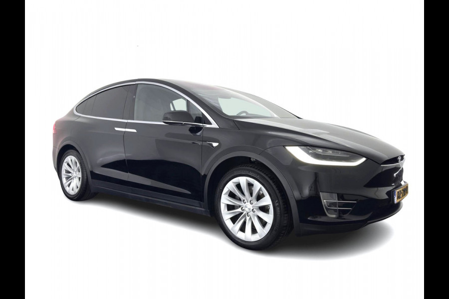 Tesla Model X 100D [ 6-Pers. ] [3-Fase-11kW] {SoH-81%} Aut. *PANO-WINDOW | AUTO-PILOT | LEATHER-FABRIC | NAVI-FULLMAP | FULL-LED | AIR-SUSPENSION | DIGI-COCKPIT | CCS-FASTLOADER | KEYLESS | DAB+ | HEATED-SPORTSEATS | PRIVACY-GLASS | 20"ALU*
