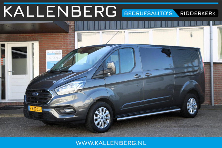 Ford Transit Custom 300 2.0 TDCI L2H1 Limited DC / 5 Pers / Sync 3 / Trekhaak