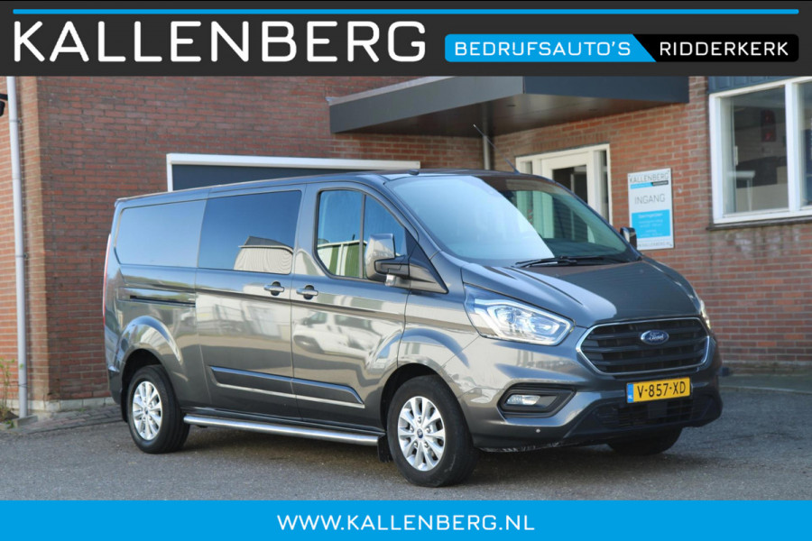 Ford Transit Custom 300 2.0 TDCI L2H1 Limited DC / 5 Pers / Sync 3 / Trekhaak