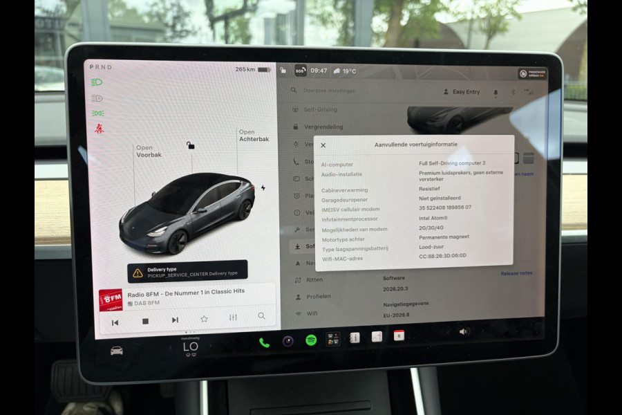 Tesla Model 3 Standard RWD Plus 60 kWh SOH 90%| VAN: 23.900,- VOOR: 22.330,- UW WKVOORDEEL: 1.570,- | FABRIEKSGARANTIE OP ACCU & AANDRIJFLIJN TOT 2028 OF 160.000 KM