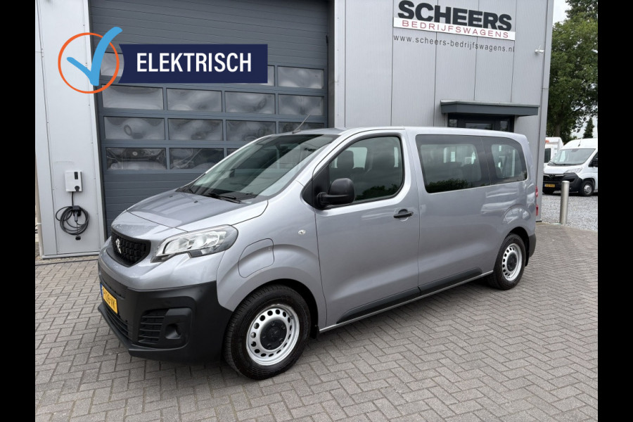 Peugeot e-Expert 50 kWh 9-persoons | airco | carplay | excl. BTW