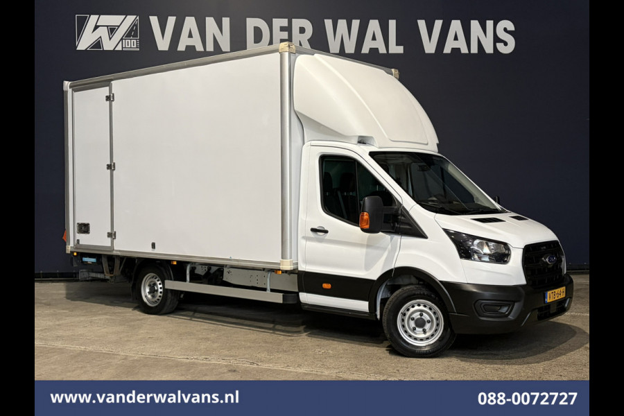 Ford Transit 2.0 TDCI 130pk Bakwagen 232cm Hoog Laadklep Zijdeur Euro6 Airco | Lat om Lat betimmering Bijrijdersbank, 904kg laadvermogen