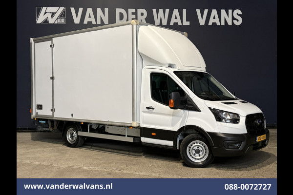 Ford Transit 2.0 TDCI 130pk Bakwagen 232cm Hoog Laadklep Zijdeur Euro6 Airco | Lat om Lat betimmering Bijrijdersbank, 904kg laadvermogen
