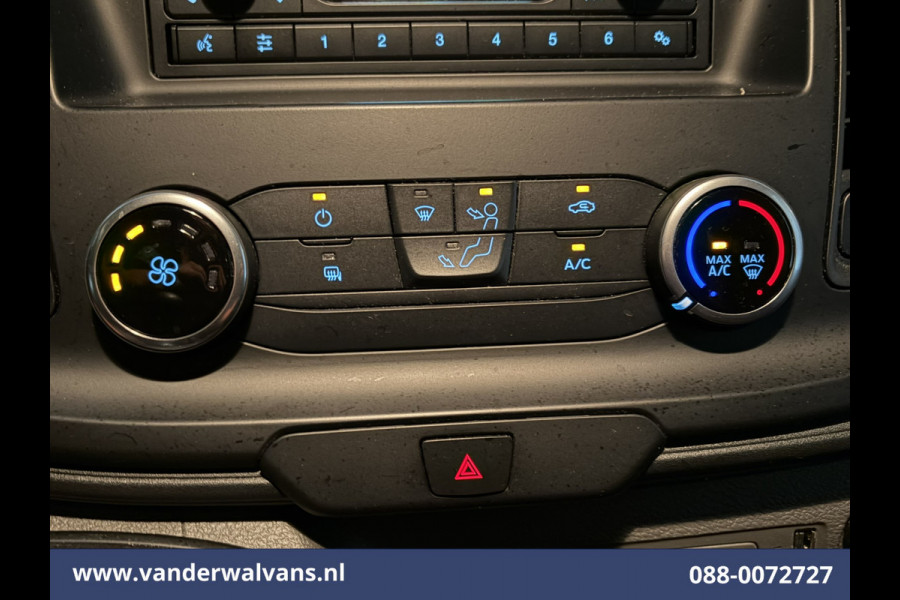 Ford Transit 2.0 TDCI 130pk Bakwagen 232cm Hoog Laadklep Zijdeur Euro6 Airco | Lat om Lat betimmering Bijrijdersbank, 904kg laadvermogen