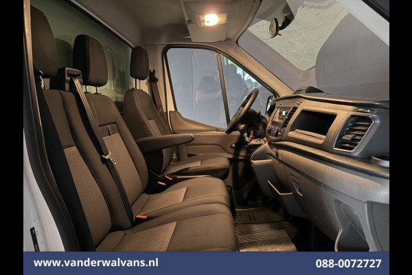 Ford Transit 2.0 TDCI 130pk Bakwagen 232cm Hoog Laadklep Zijdeur Euro6 Airco | Lat om Lat betimmering Bijrijdersbank, 904kg laadvermogen