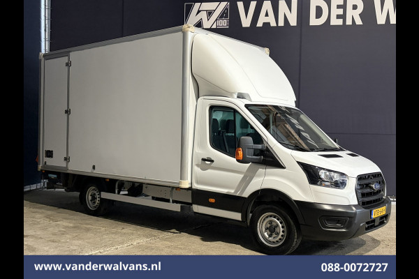 Ford Transit 2.0 TDCI 130pk Bakwagen 232cm Hoog Laadklep Zijdeur Euro6 Airco | Lat om Lat betimmering Bijrijdersbank, 904kg laadvermogen