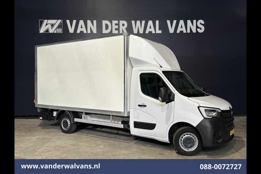 Renault Master 2.3 dCi 146pk Bakwagen 222cm hoog Laadklep Euro6 Airco | Camera | Navigatie | Cruisecontrol Cruisecontrol, LED, Bijrijdersbank, 983kg laadvermogen