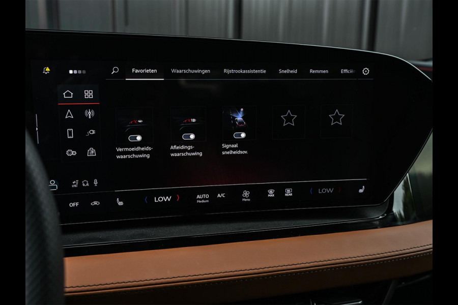 Audi Q6 e-tron Launch edition 83 kWh | Panoramadak | 360 Camera | B&O | HUD | Luchtvering | Ambiance Interieur | Stuur- Stoelverwarming | Memory Seats |