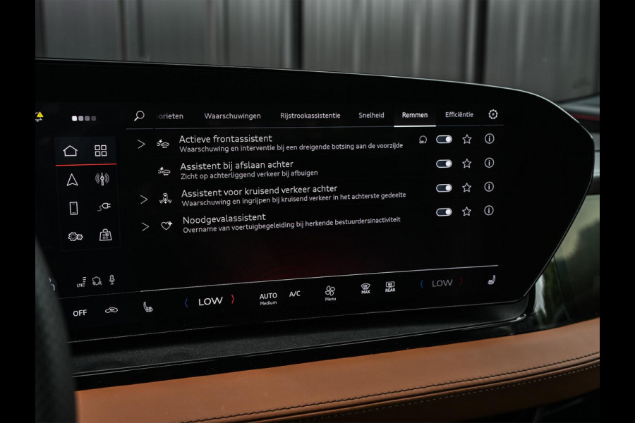 Audi Q6 e-tron Launch edition 83 kWh | Panoramadak | 360 Camera | B&O | HUD | Luchtvering | Ambiance Interieur | Stuur- Stoelverwarming | Memory Seats |