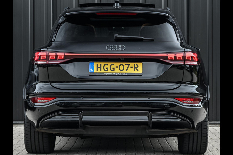 Audi Q6 e-tron Launch edition 83 kWh | Panoramadak | 360 Camera | B&O | HUD | Luchtvering | Ambiance Interieur | Stuur- Stoelverwarming | Memory Seats |