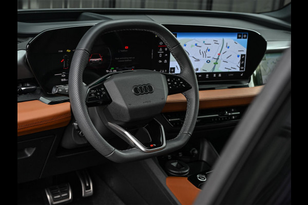 Audi Q6 e-tron Launch edition 83 kWh | Panoramadak | 360 Camera | B&O | HUD | Luchtvering | Ambiance Interieur | Stuur- Stoelverwarming | Memory Seats |