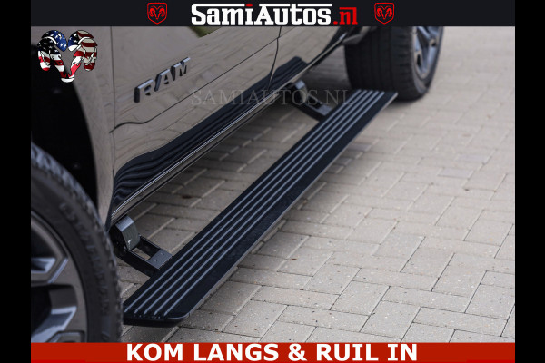 Dodge Ram 1500 LIMITED NIGHT | BOM VOL | HUD | MWK | LUCHTVERING | PANODAK | 5.7 V8 HEMI 402PK | DC | DUBBELE CABINE | 5 PERSOONS | GRIJSKENTEKEN PICK UP | DASHCAM | ALARM | OPEN UITLAAT KLEP | | De specialist in Amerikaanse pick‑ups in Nederland en Europa.