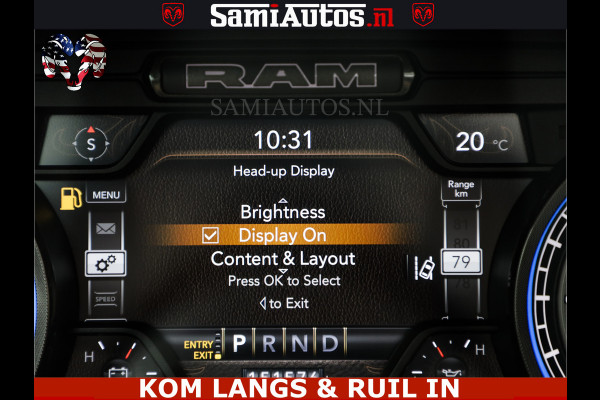 Dodge Ram 1500 LIMITED NIGHT | BOM VOL | HUD | MWK | LUCHTVERING | PANODAK | 5.7 V8 HEMI 402PK | DC | DUBBELE CABINE | 5 PERSOONS | GRIJSKENTEKEN PICK UP | DASHCAM | ALARM | OPEN UITLAAT KLEP | | De specialist in Amerikaanse pick‑ups in Nederland en Europa.