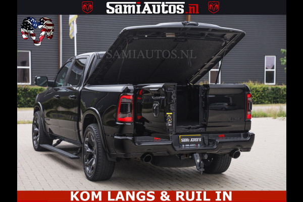 Dodge Ram 1500 LIMITED NIGHT | BOM VOL | HUD | MWK | LUCHTVERING | PANODAK | 5.7 V8 HEMI 402PK | DC | DUBBELE CABINE | 5 PERSOONS | GRIJSKENTEKEN PICK UP | DASHCAM | ALARM | OPEN UITLAAT KLEP | | De specialist in Amerikaanse pick‑ups in Nederland en Europa.