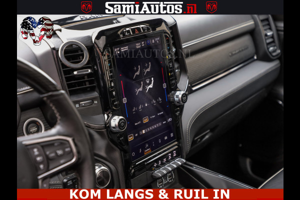 Dodge Ram 1500 LIMITED NIGHT | BOM VOL | HUD | MWK | LUCHTVERING | PANODAK | 5.7 V8 HEMI 402PK | DC | DUBBELE CABINE | 5 PERSOONS | GRIJSKENTEKEN PICK UP | DASHCAM | ALARM | OPEN UITLAAT KLEP | | De specialist in Amerikaanse pick‑ups in Nederland en Europa.