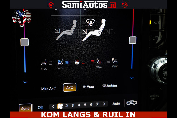 Dodge Ram 1500 LIMITED NIGHT | BOM VOL | HUD | MWK | LUCHTVERING | PANODAK | 5.7 V8 HEMI 402PK | DC | DUBBELE CABINE | 5 PERSOONS | GRIJSKENTEKEN PICK UP | DASHCAM | ALARM | OPEN UITLAAT KLEP | | De specialist in Amerikaanse pick‑ups in Nederland en Europa.