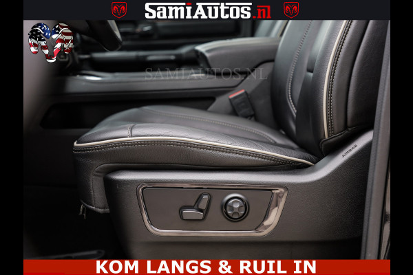 Dodge Ram 1500 LIMITED NIGHT | BOM VOL | HUD | MWK | LUCHTVERING | PANODAK | 5.7 V8 HEMI 402PK | DC | DUBBELE CABINE | 5 PERSOONS | GRIJSKENTEKEN PICK UP | DASHCAM | ALARM | OPEN UITLAAT KLEP | | De specialist in Amerikaanse pick‑ups in Nederland en Europa.