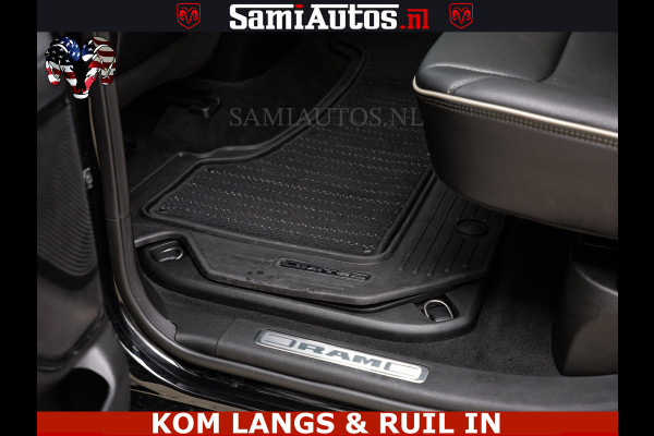 Dodge Ram 1500 LIMITED NIGHT | BOM VOL | HUD | MWK | LUCHTVERING | PANODAK | 5.7 V8 HEMI 402PK | DC | DUBBELE CABINE | 5 PERSOONS | GRIJSKENTEKEN PICK UP | DASHCAM | ALARM | OPEN UITLAAT KLEP | | De specialist in Amerikaanse pick‑ups in Nederland en Europa.