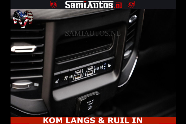 Dodge Ram 1500 LIMITED NIGHT | BOM VOL | HUD | MWK | LUCHTVERING | PANODAK | 5.7 V8 HEMI 402PK | DC | DUBBELE CABINE | 5 PERSOONS | GRIJSKENTEKEN PICK UP | DASHCAM | ALARM | OPEN UITLAAT KLEP | | De specialist in Amerikaanse pick‑ups in Nederland en Europa.
