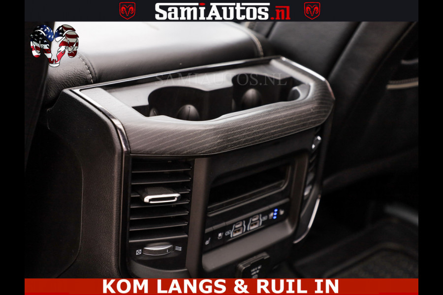 Dodge Ram 1500 LIMITED NIGHT | BOM VOL | HUD | MWK | LUCHTVERING | PANODAK | 5.7 V8 HEMI 402PK | DC | DUBBELE CABINE | 5 PERSOONS | GRIJSKENTEKEN PICK UP | DASHCAM | ALARM | OPEN UITLAAT KLEP | | De specialist in Amerikaanse pick‑ups in Nederland en Europa.