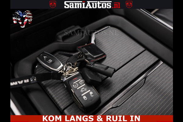 Dodge Ram 1500 LIMITED NIGHT | BOM VOL | HUD | MWK | LUCHTVERING | PANODAK | 5.7 V8 HEMI 402PK | DC | DUBBELE CABINE | 5 PERSOONS | GRIJSKENTEKEN PICK UP | DASHCAM | ALARM | OPEN UITLAAT KLEP | | De specialist in Amerikaanse pick‑ups in Nederland en Europa.