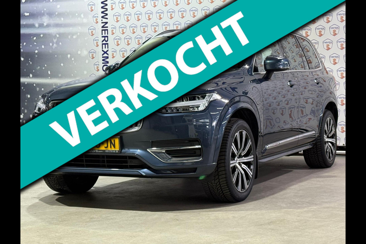 Volvo XC90 2.0 T8 Recharge AWD Inscription Exclusive |Pano|H&K| Hud|Pilot assist|Memory