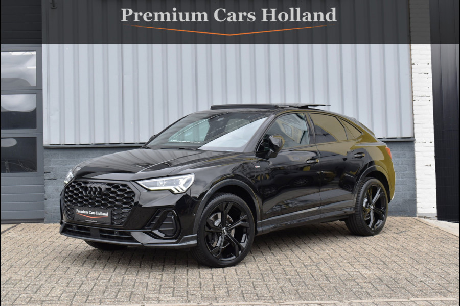 Audi Q3 Sportback 45 TFSI e S-Line 245 Pk Pano Memory Sfeer Keyless Vol Leder 360 Camera 20 Inch