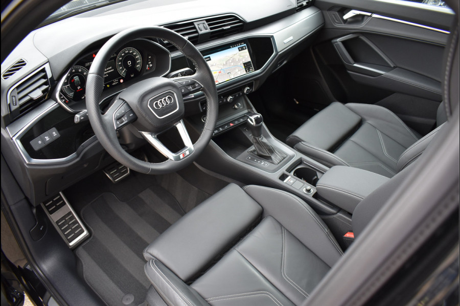 Audi Q3 Sportback 45 TFSI e S-Line 245 Pk Pano Memory Sfeer Keyless Vol Leder 360 Camera 20 Inch