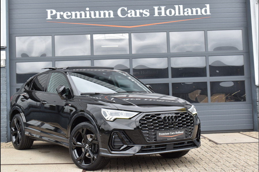 Audi Q3 Sportback 45 TFSI e S-Line 245 Pk Pano Memory Sfeer Keyless Vol Leder 360 Camera 20 Inch
