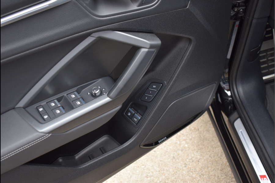 Audi Q3 Sportback 45 TFSI e S-Line 245 Pk Pano Memory Sfeer Keyless Vol Leder 360 Camera 20 Inch