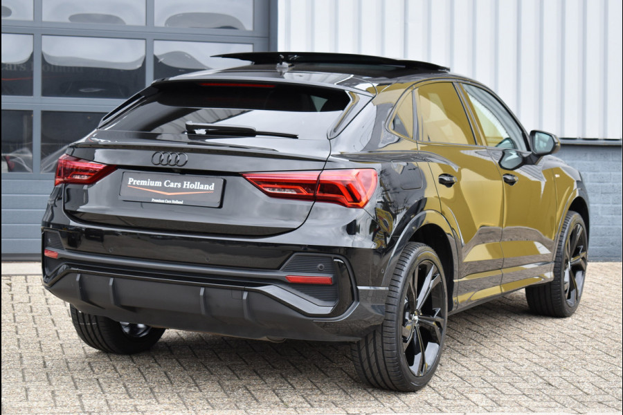 Audi Q3 Sportback 45 TFSI e S-Line 245 Pk Pano Memory Sfeer Keyless Vol Leder 360 Camera 20 Inch