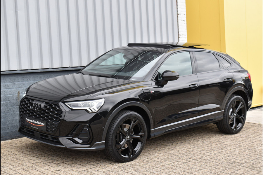 Audi Q3 Sportback 45 TFSI e S-Line 245 Pk Pano Memory Sfeer Keyless Vol Leder 360 Camera 20 Inch