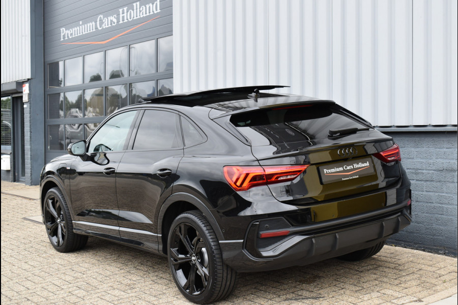 Audi Q3 Sportback 45 TFSI e S-Line 245 Pk Pano Memory Sfeer Keyless Vol Leder 360 Camera 20 Inch