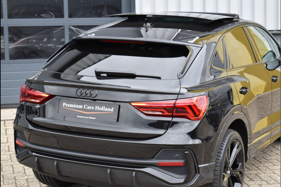 Audi Q3 Sportback 45 TFSI e S-Line 245 Pk Pano Memory Sfeer Keyless Vol Leder 360 Camera 20 Inch