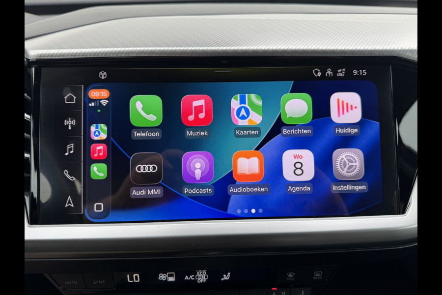Audi Q4 e-tron 35 Launch edition 55 kWh SOH 91% Navi Carplay Leder Stoelverw All-Season banden PDC V+A Clima