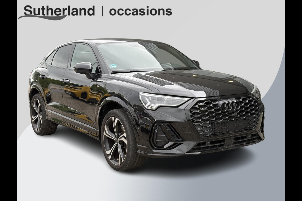 Audi Q3 Sportback 45 TFSI e S Edition |  S-Line | Lederen bekleding | Trekhaak | 20 inch | Adaptive cruise control| Sonos 3D Premium sound | 360 graden camera's | Stoelverwarming