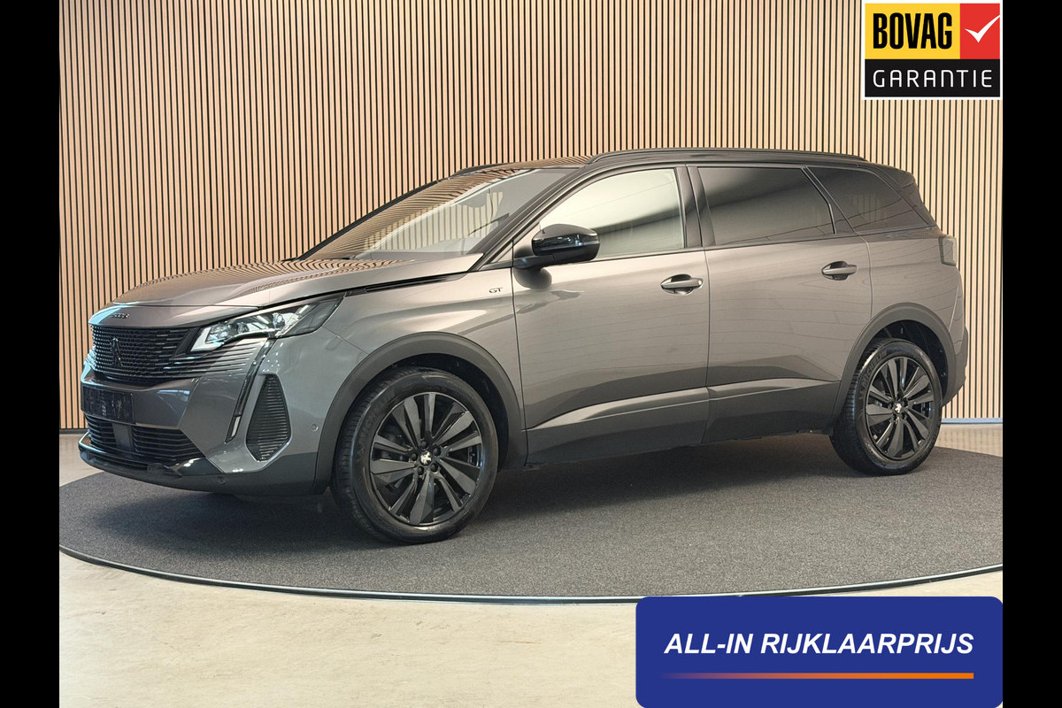 Peugeot 5008 1.2 PureTech 130PK Aut. GT BLACK PAKKET | LED | Camera | Navi | 7 Zits | Incl. garantie