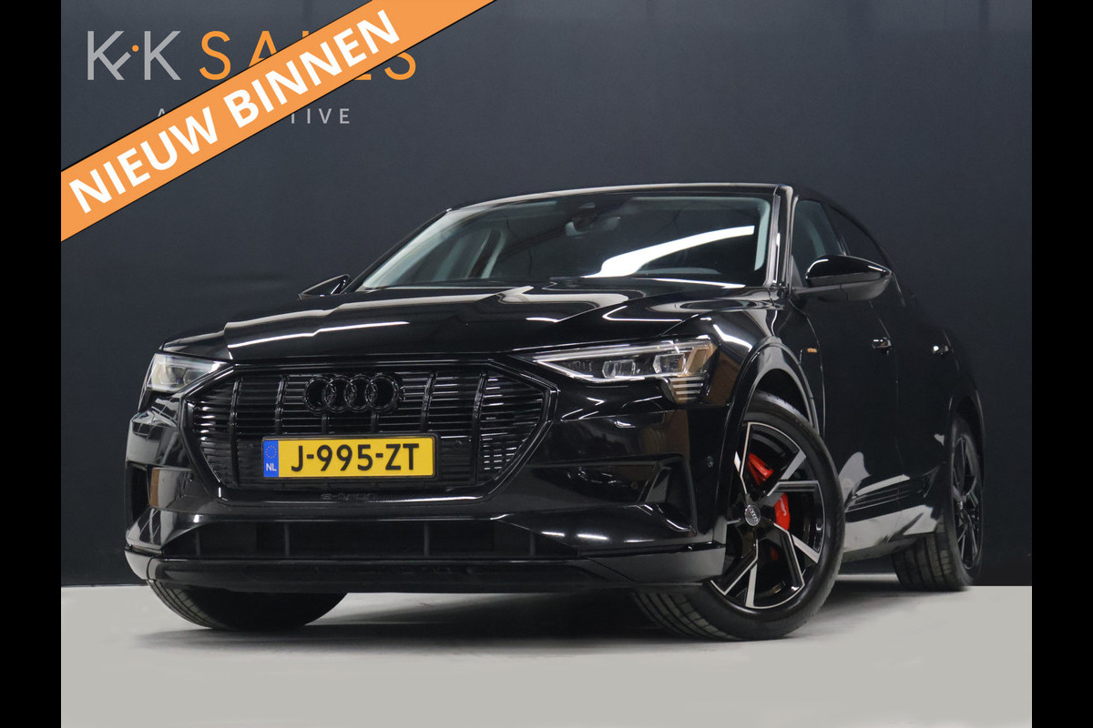 Audi e-tron Sportback 55 quattro edition 95 kWh [CRUISE CONTROL, PDC V+A, ELEKTRISCHE ACHTERKLEP, DIGITAL DASH, LED, MULTIFUNCTIONEEL STUURWIEL, BLUETOOTH, CLIMATE, NIEUWSTAAT]